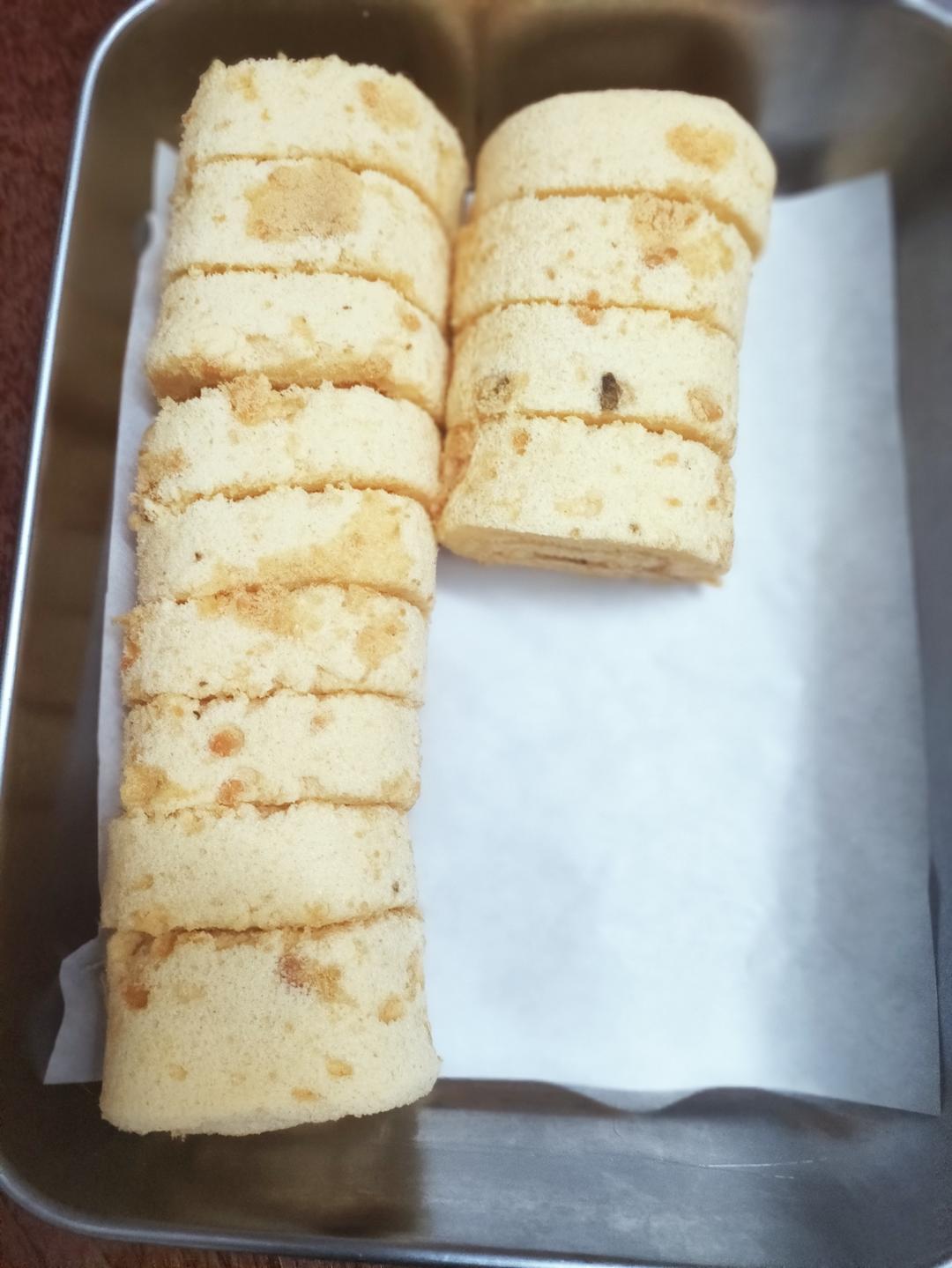 🥞肉松糯米蛋糕卷