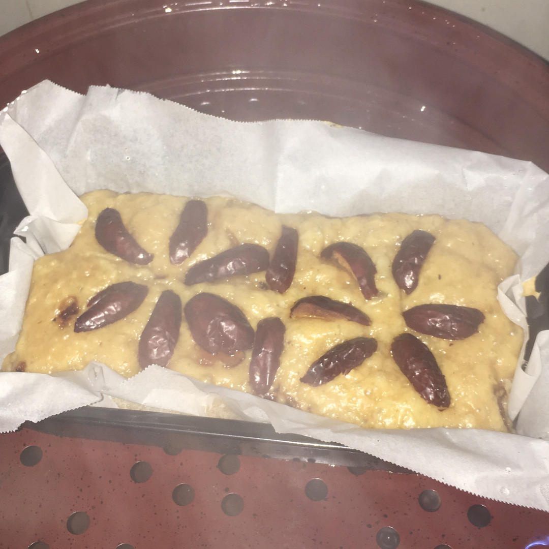 红糖红枣发糕