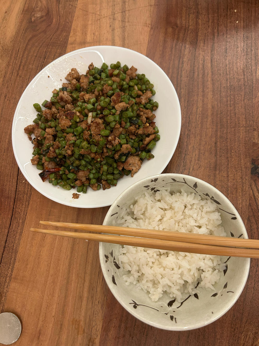 下饭菜:肉沫豆角