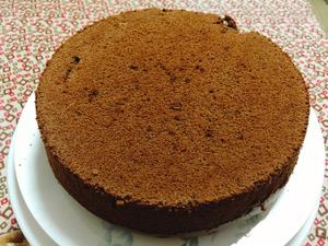 巧克力戚风蛋糕（无油8寸版）的做法 步骤10
