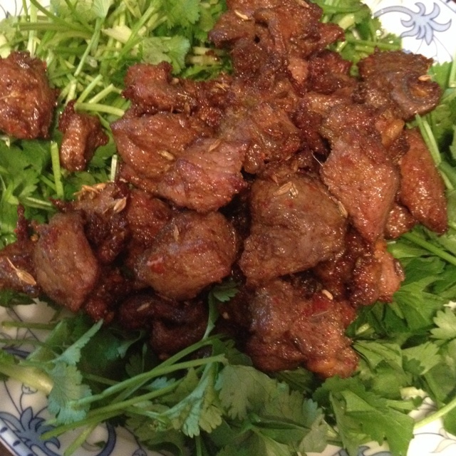 孜然羊肉