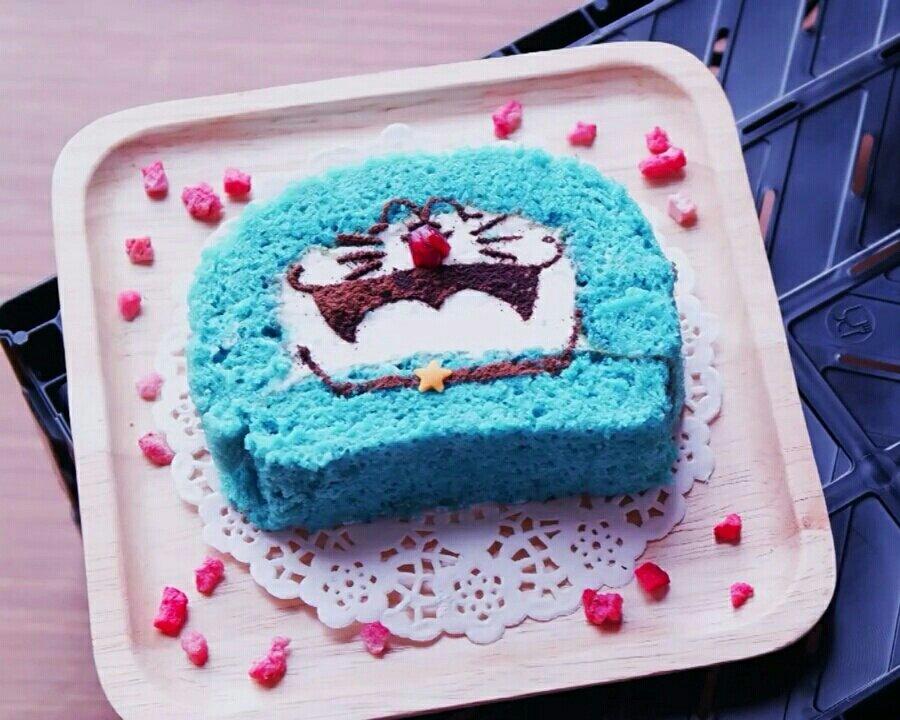 哆啦A梦蛋糕卷