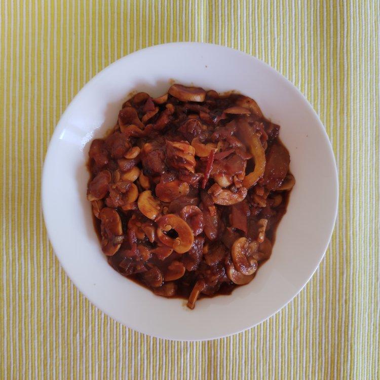 口蘑也可以超下饭