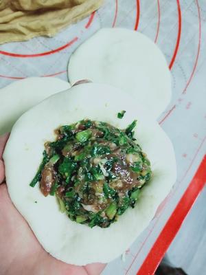 荠菜牛肉包的做法 步骤6