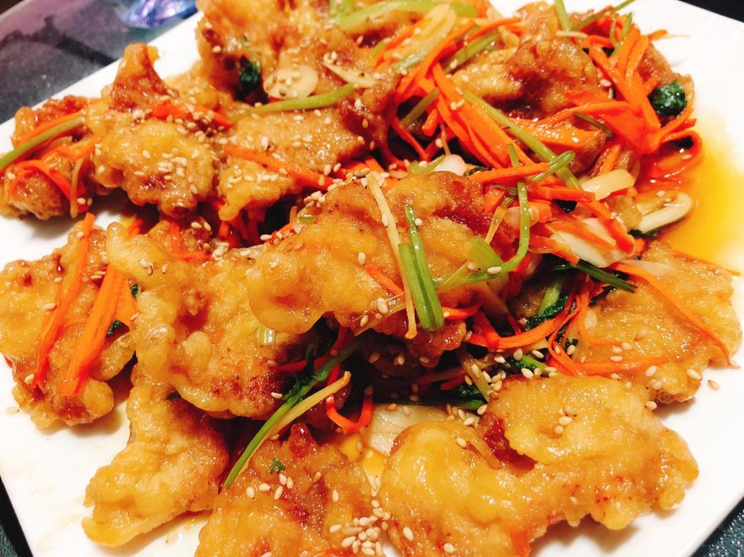 一上桌就哄抢：外酥里嫩酸甜可口的锅包肉