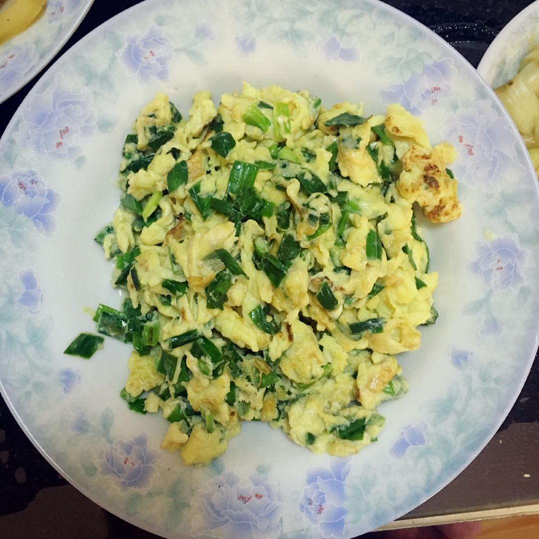 韭菜炒鸡蛋
