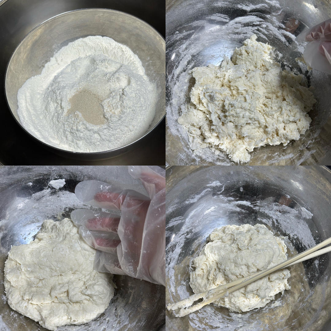 纯奶手撕吐司的做法 步骤1