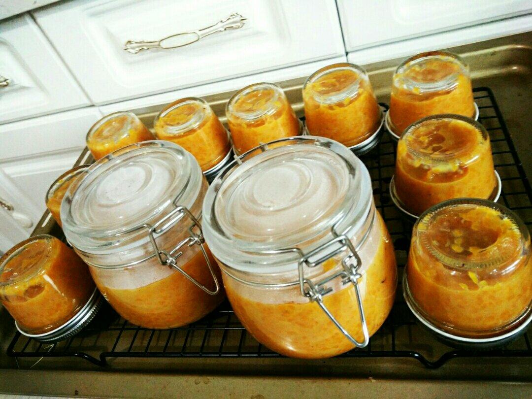 听妈妈讲那过去的事情做的橘子酱