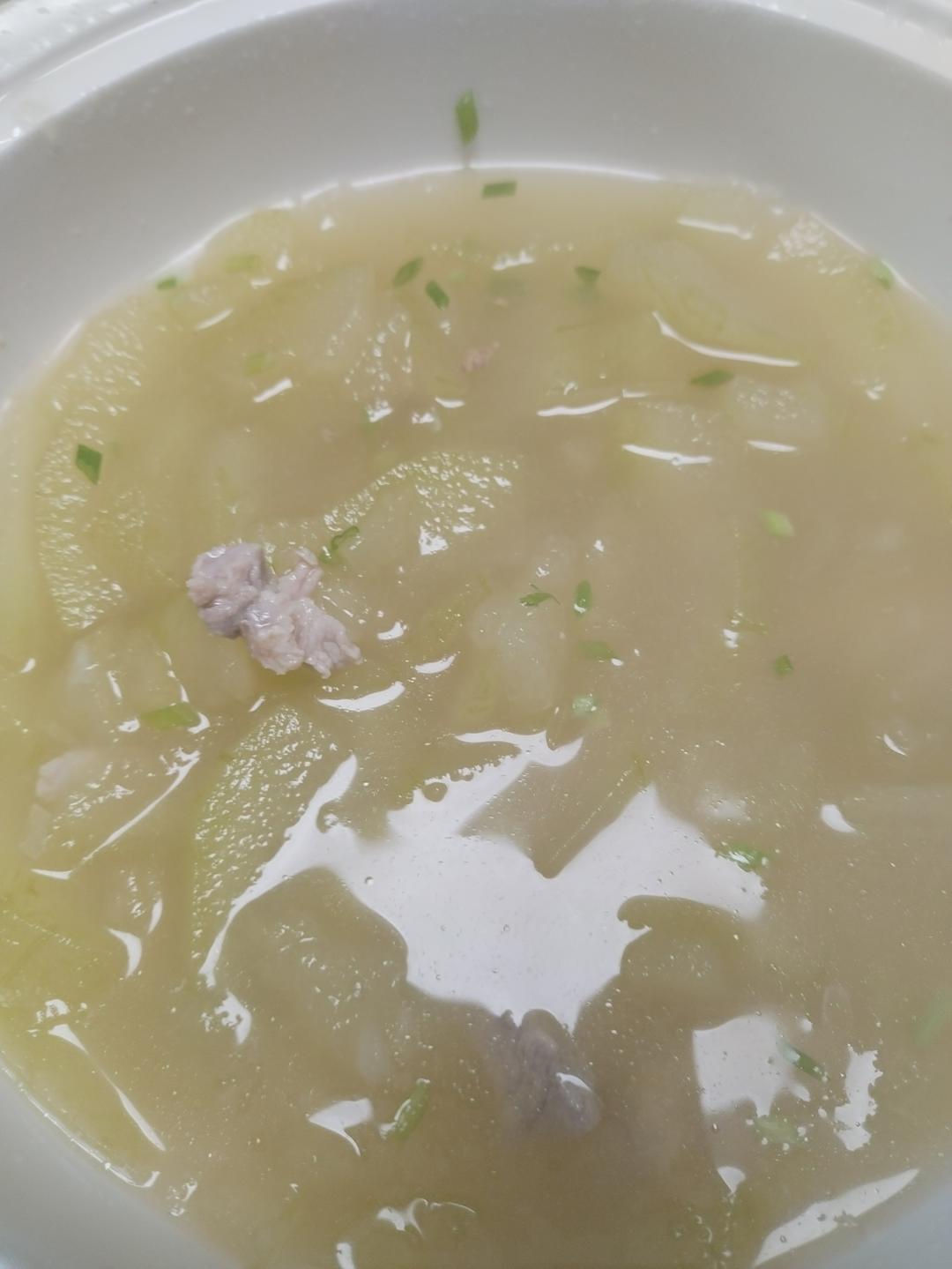 冬瓜肉片汤（家常）