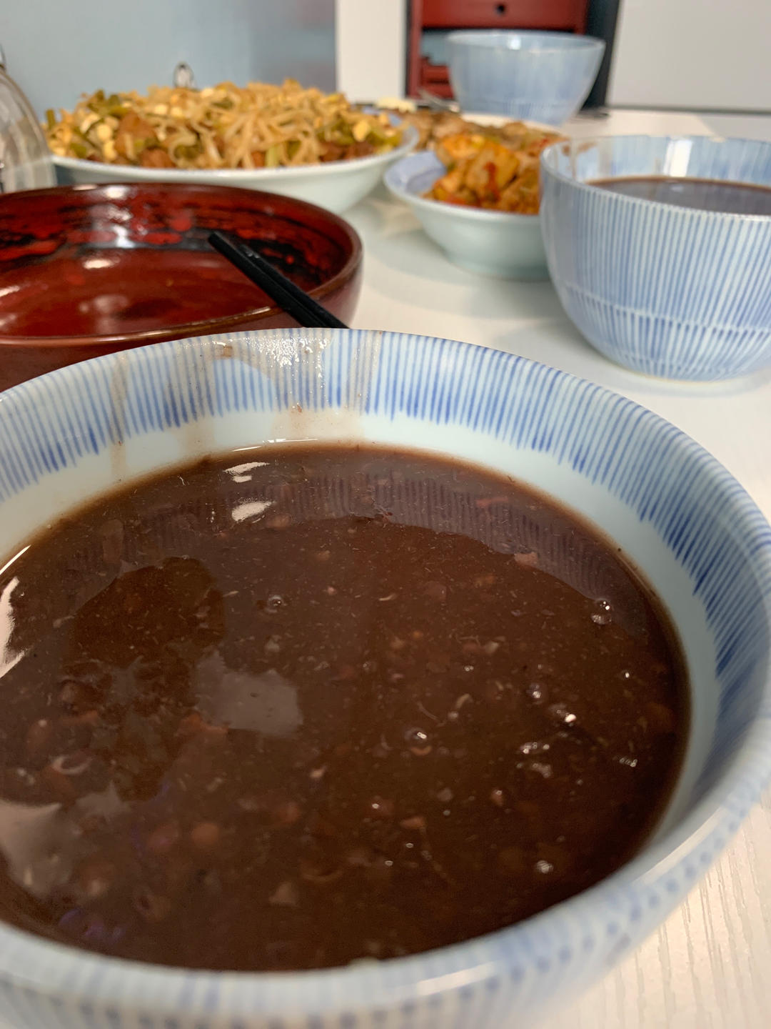 酒酿赤豆小元宵