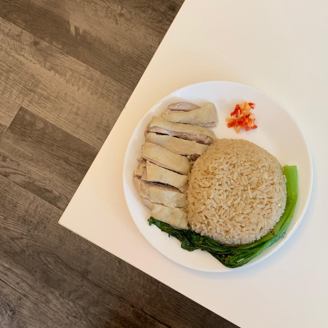 海南鸡饭（不用剁超简单版本，有视频，新加坡厨师教地道做法）