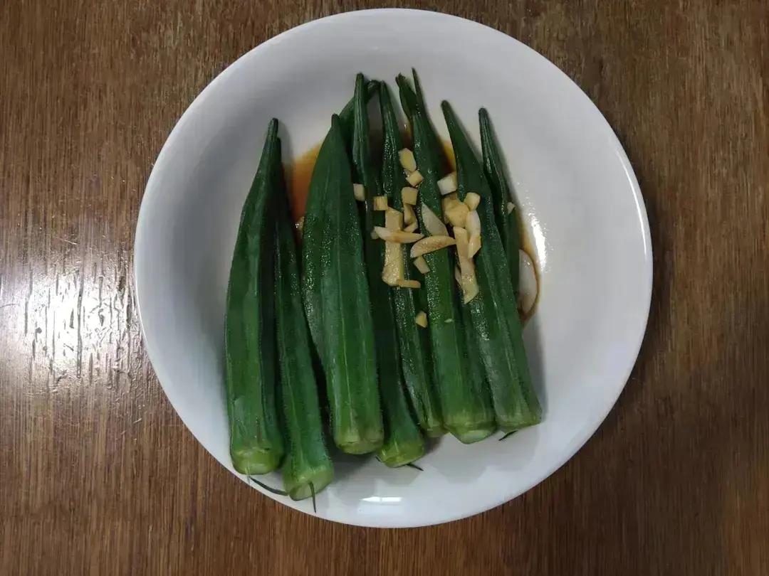 蒜蓉秋葵