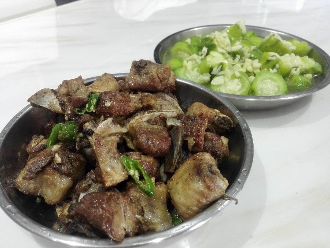 懒人少油五香椒盐排骨