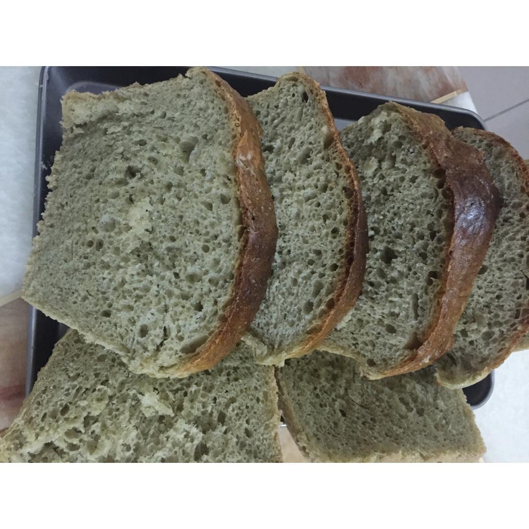 蜂蜜抹茶面包的做法