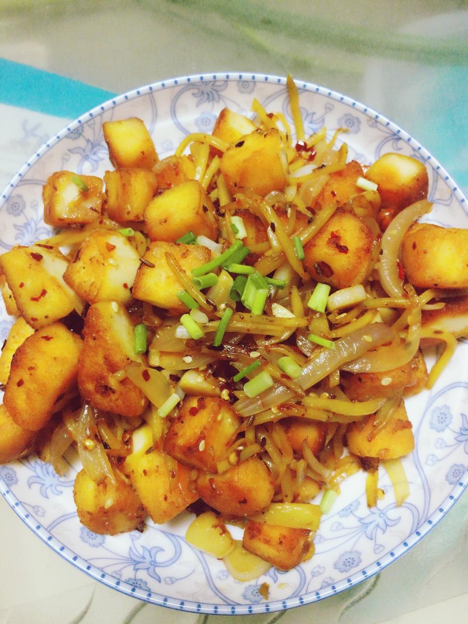 黄金炒馒头（秘制）
