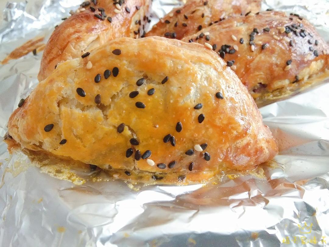 懒人版肉松蛋黄酥