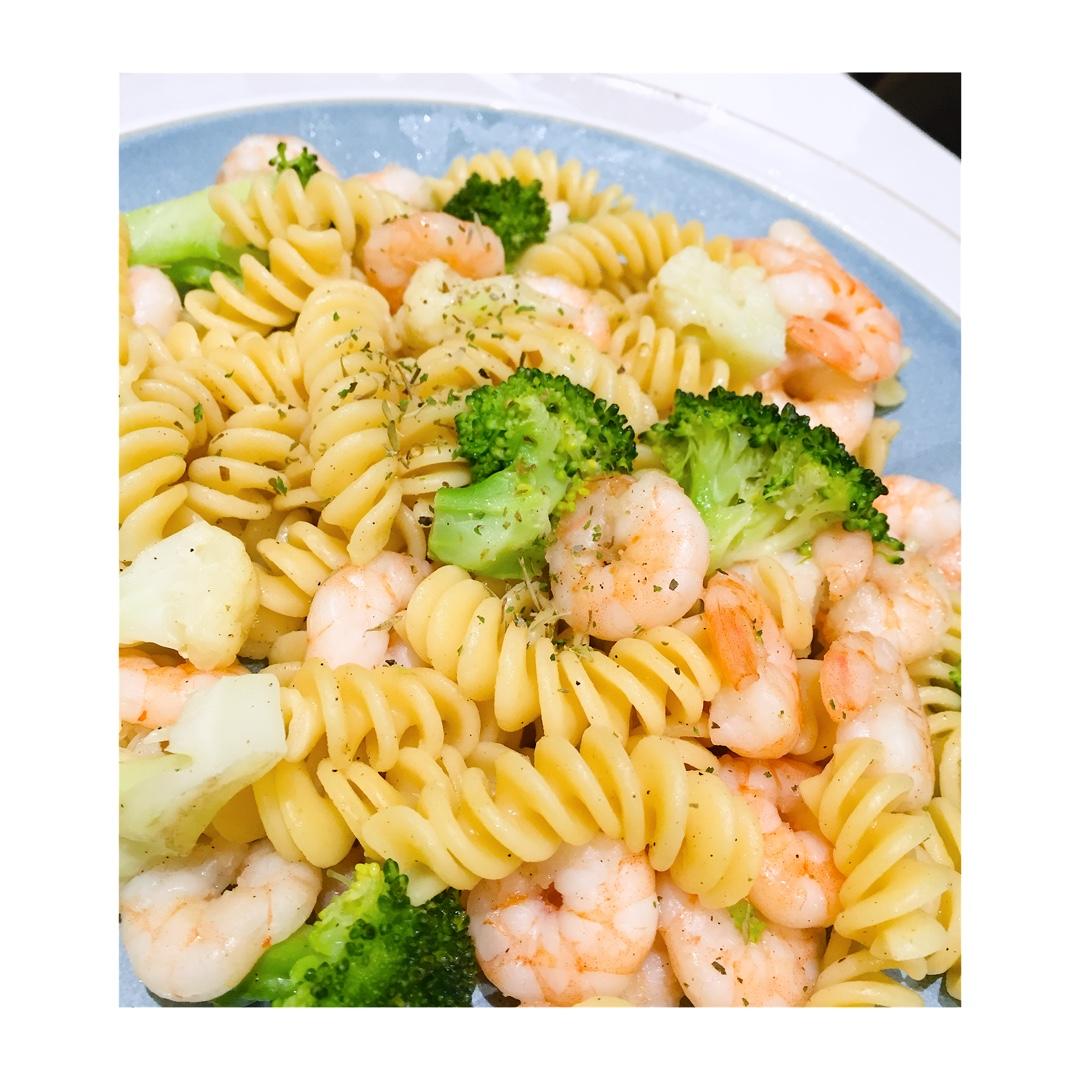 【山姆通心粉】虾仁时蔬炒意粉