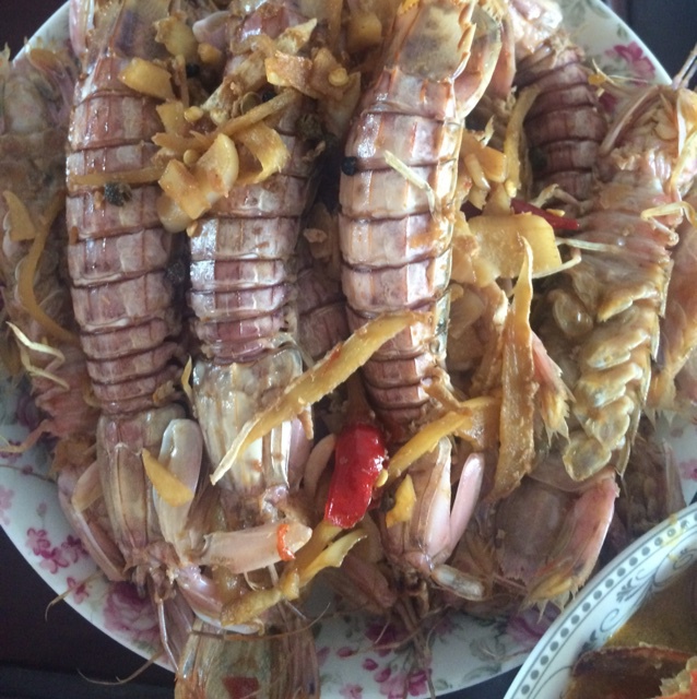 辣味椒盐濑尿虾(皮皮虾)