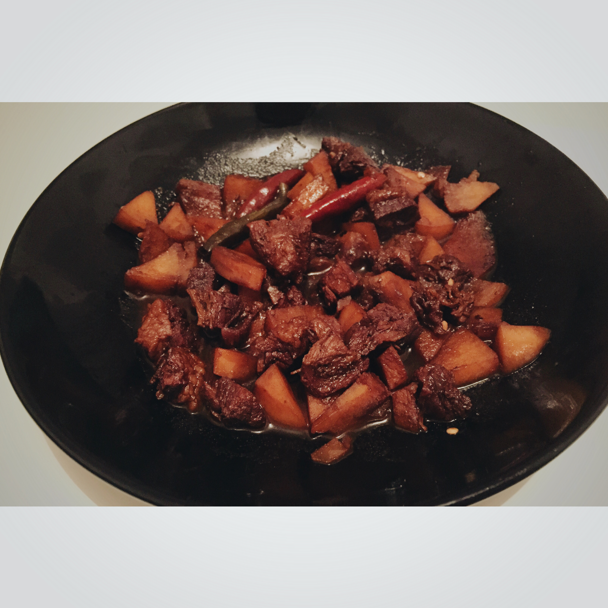红烧土豆牛腩