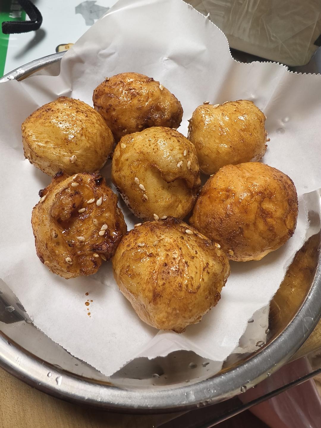 空气炸锅烤鱼丸