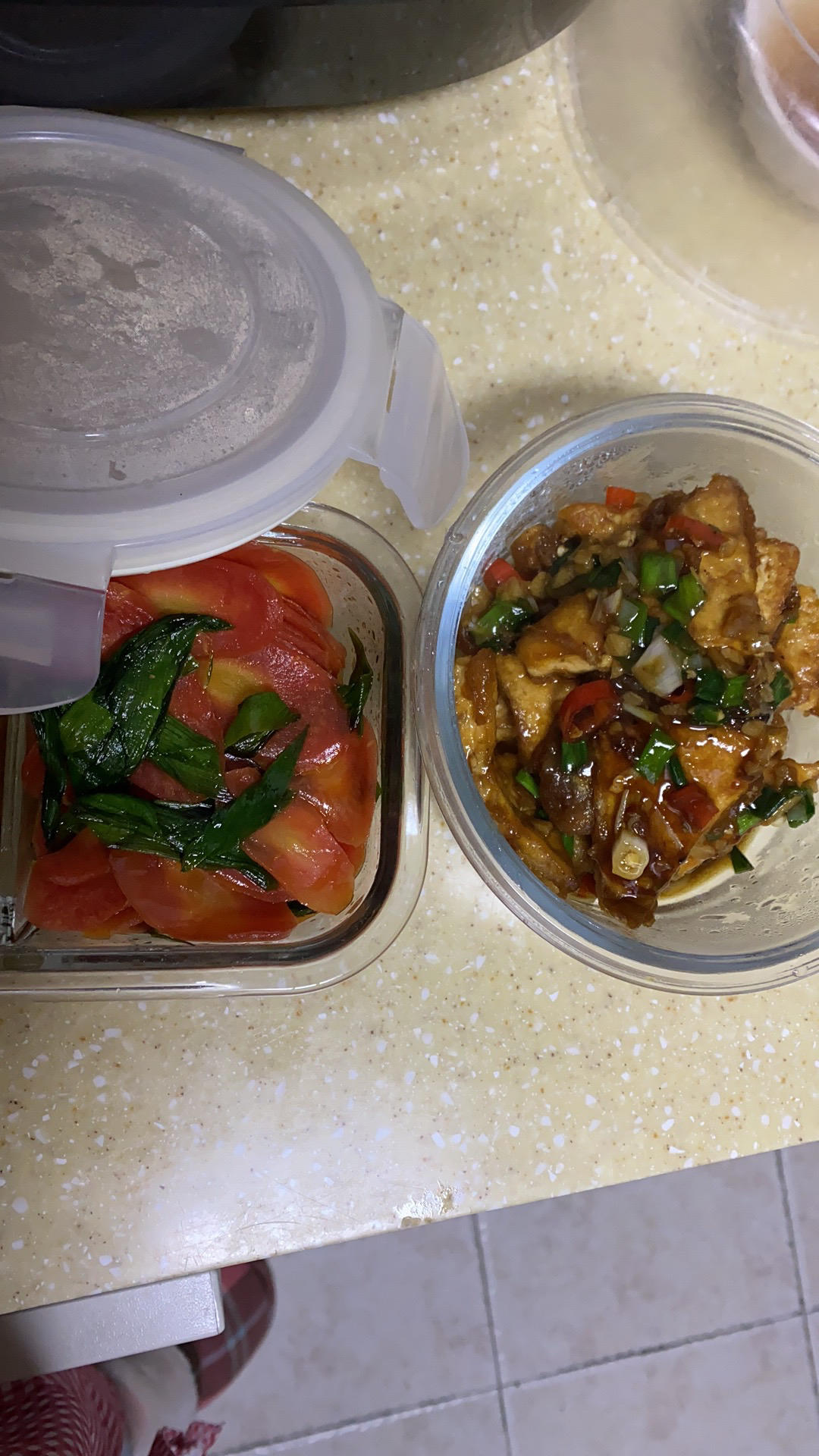 焖煎豆腐