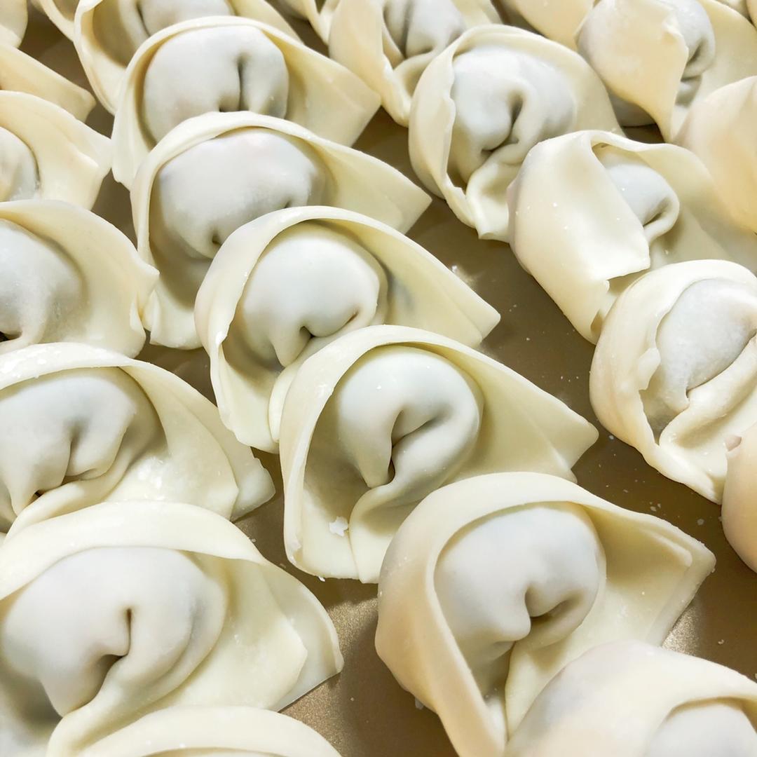 c5chen做的上海荠菜大馄饨