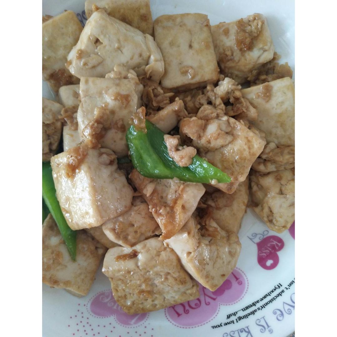 蚝油煎豆腐