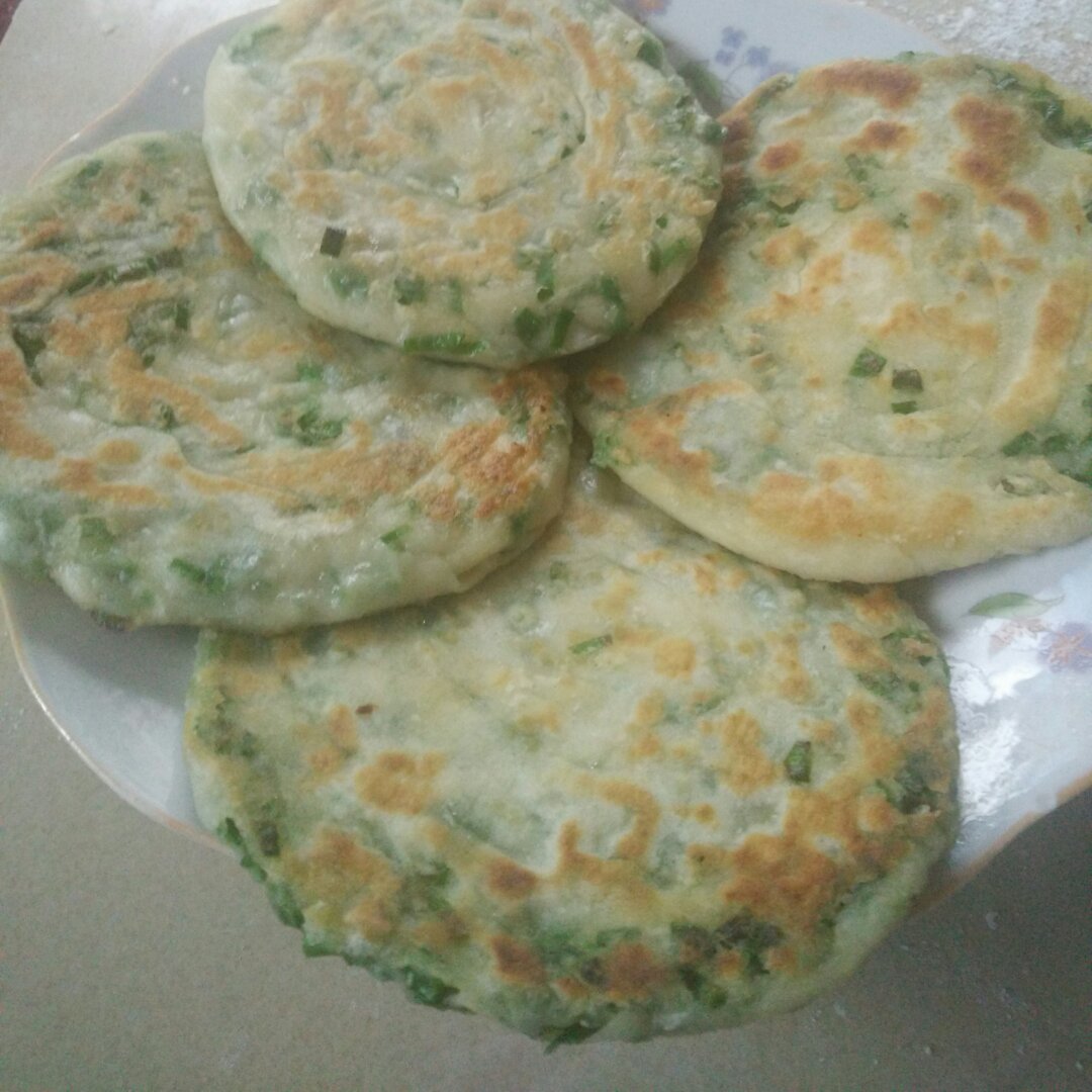家常葱油饼