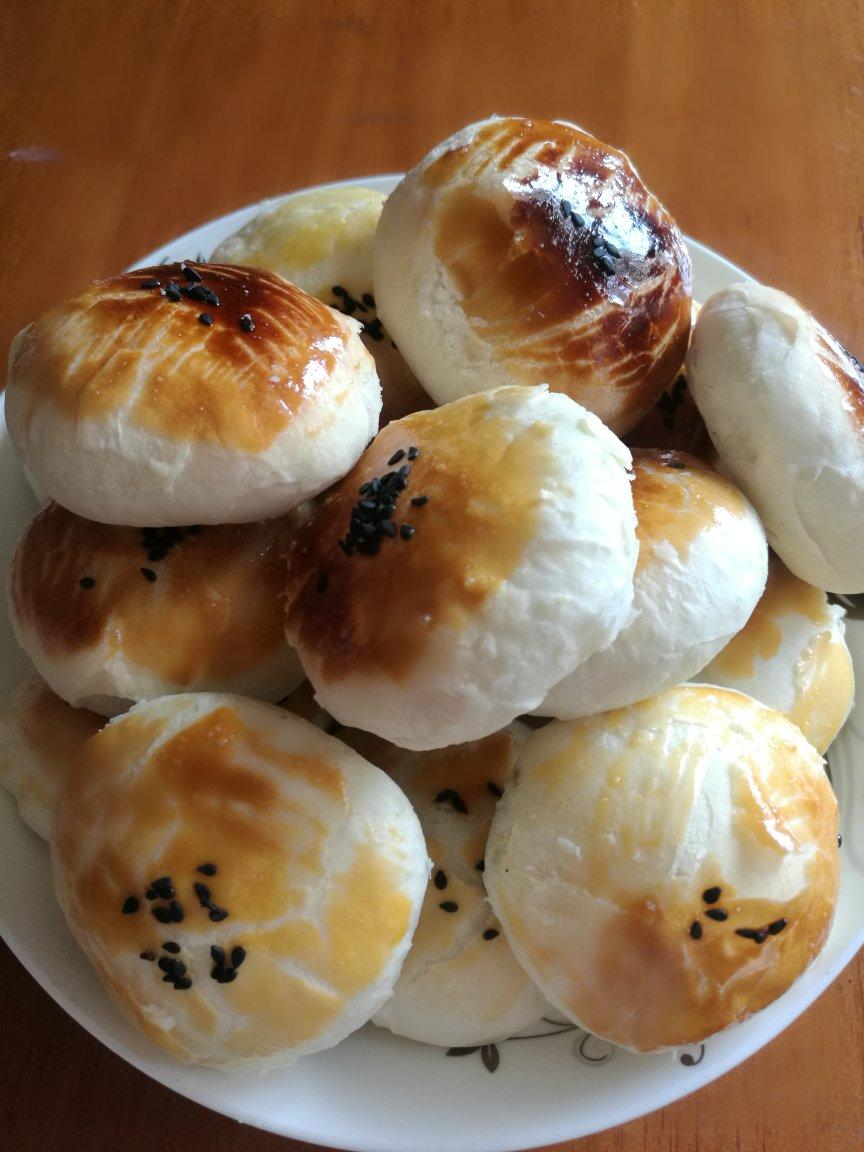 堂妈小厨——酥皮绿豆饼