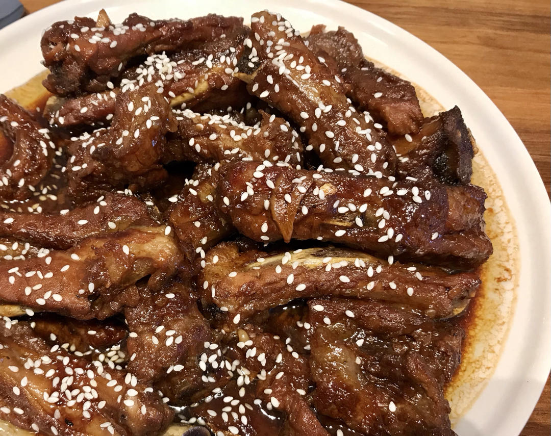 苏梅酱排骨