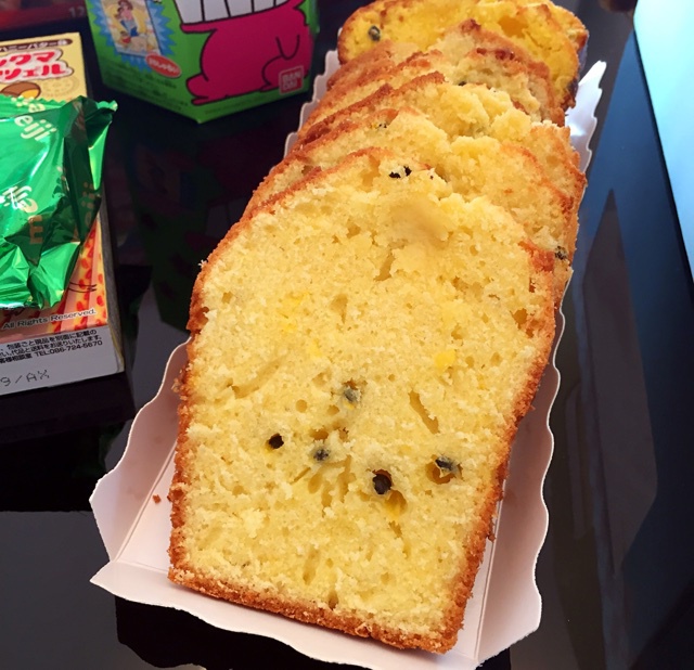 轻盈百香果磅蛋糕