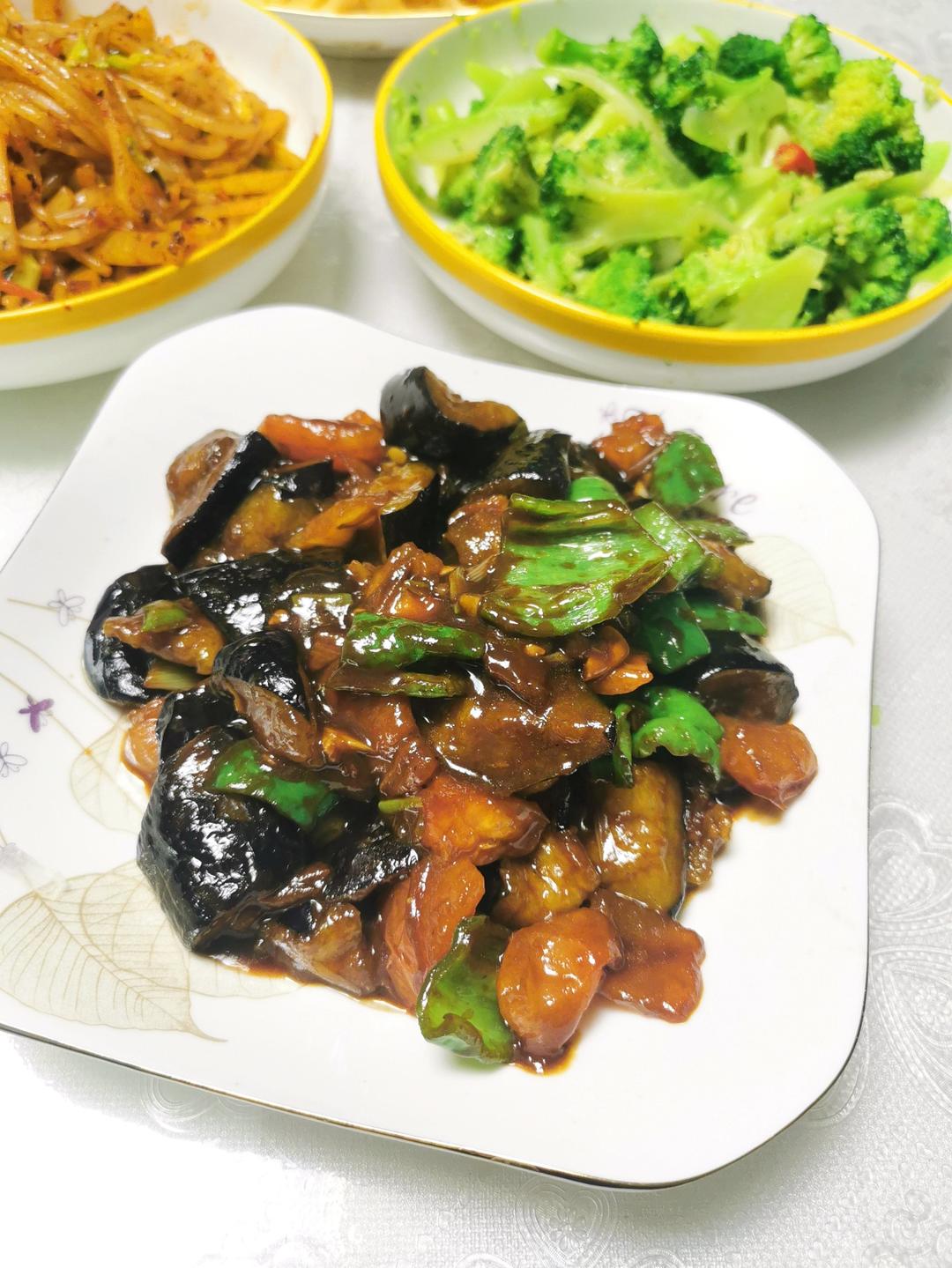 超级下饭的红烧茄子