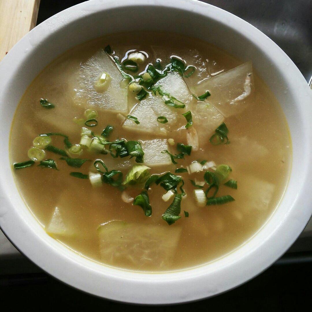 冬瓜虾皮汤