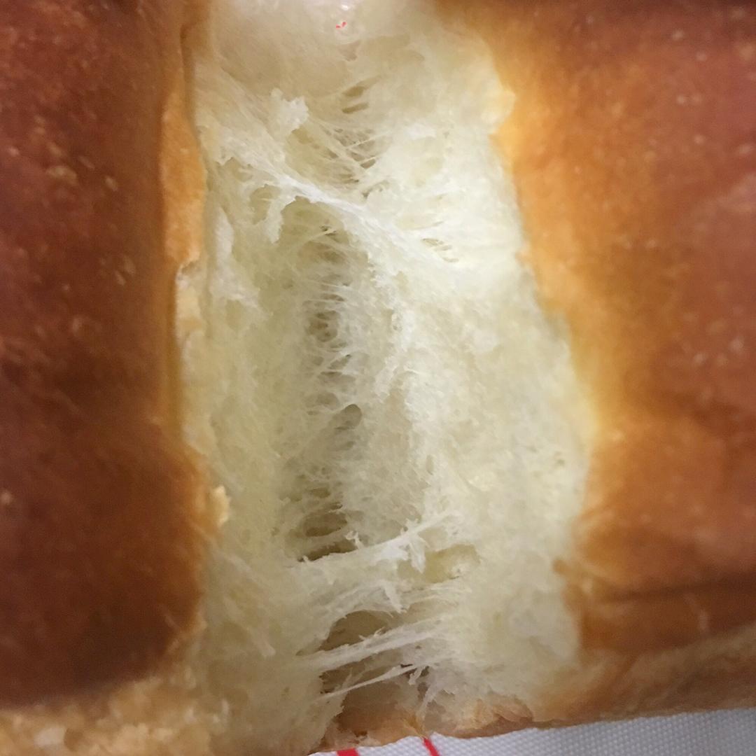 夺命软吐司(๑´ڡ`๑)超软拉丝极速方便的一次发酵吐司