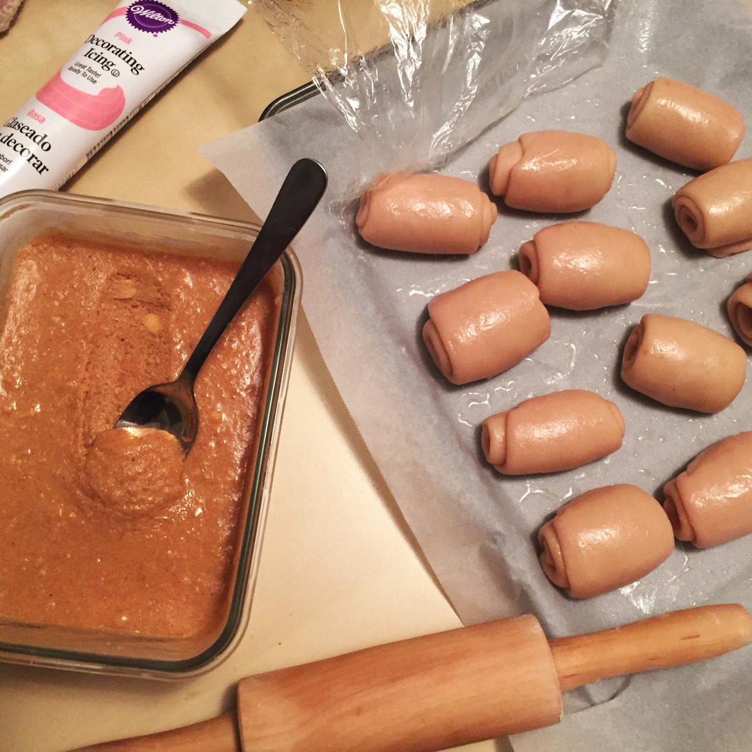 黑芝麻、花生馅