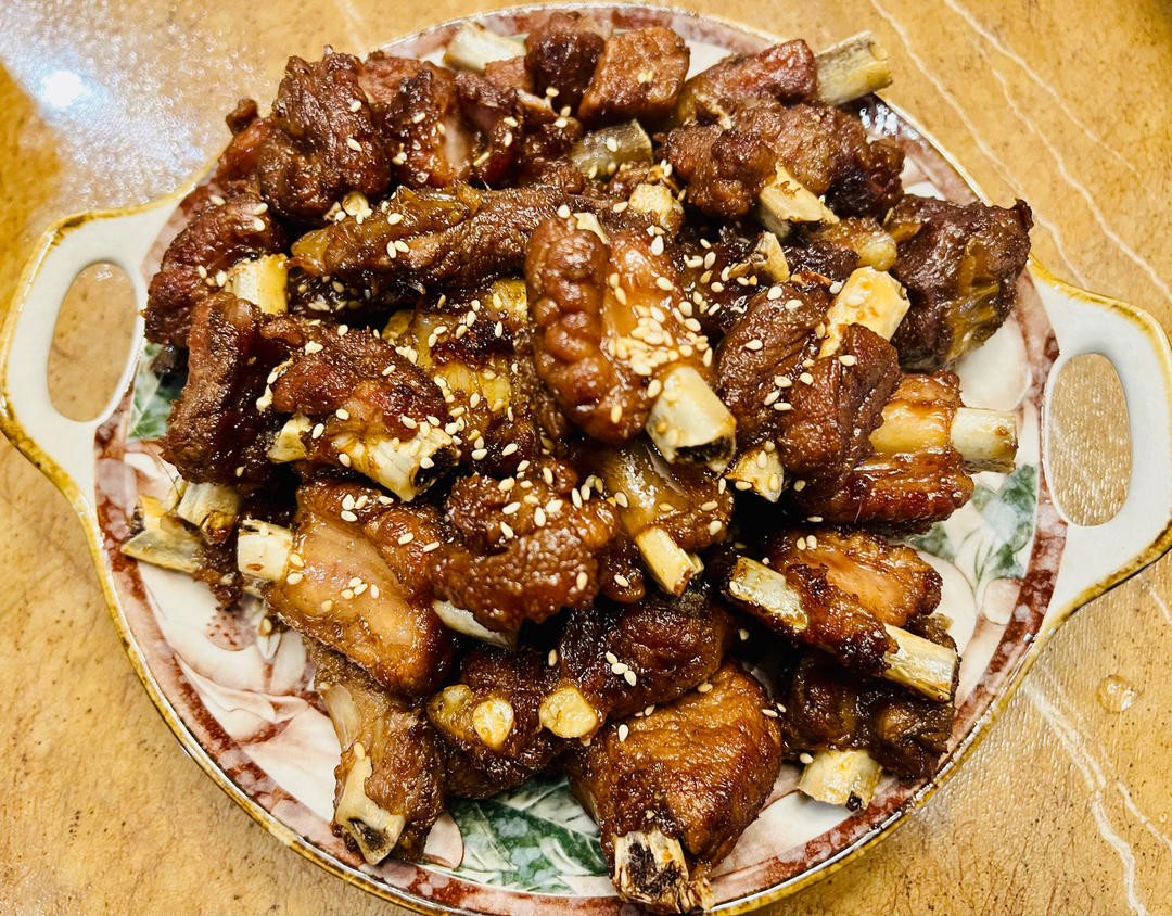 糖醋排骨/糖醋小排（不放油）（12345口诀做出正宗上海本帮）