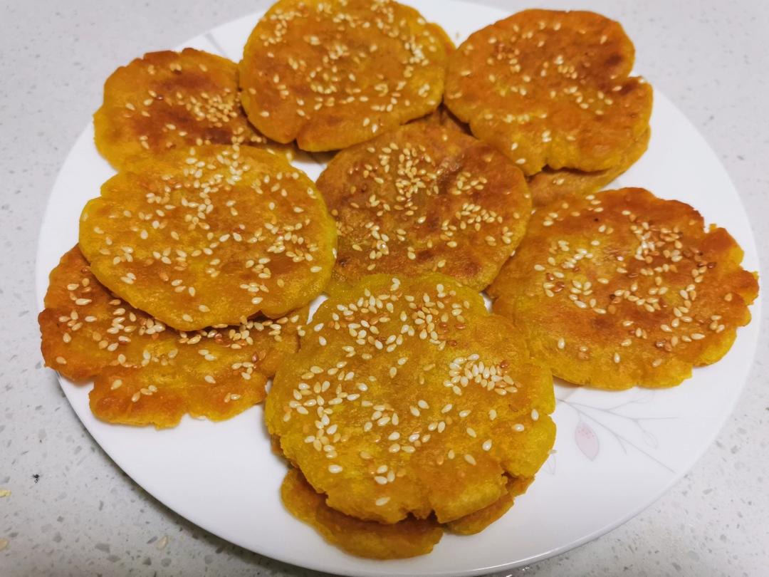 软软糯糯南瓜饼