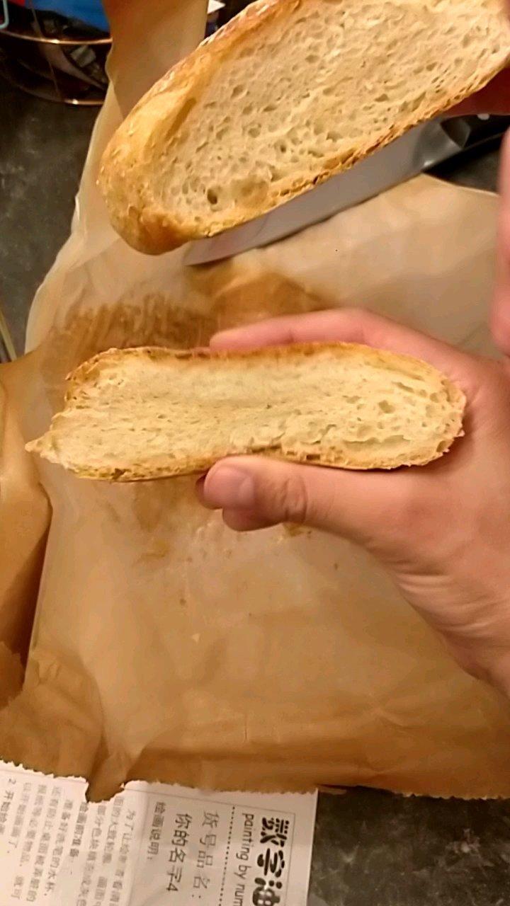 低卡！简单好操作的铸铁锅基础欧包(1080大卡）