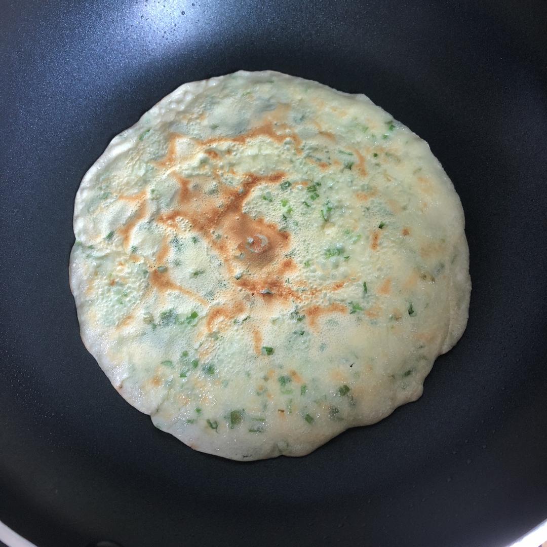 韭菜鸡蛋摊饼