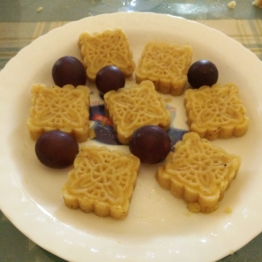 家庭无添加手工绿豆糕