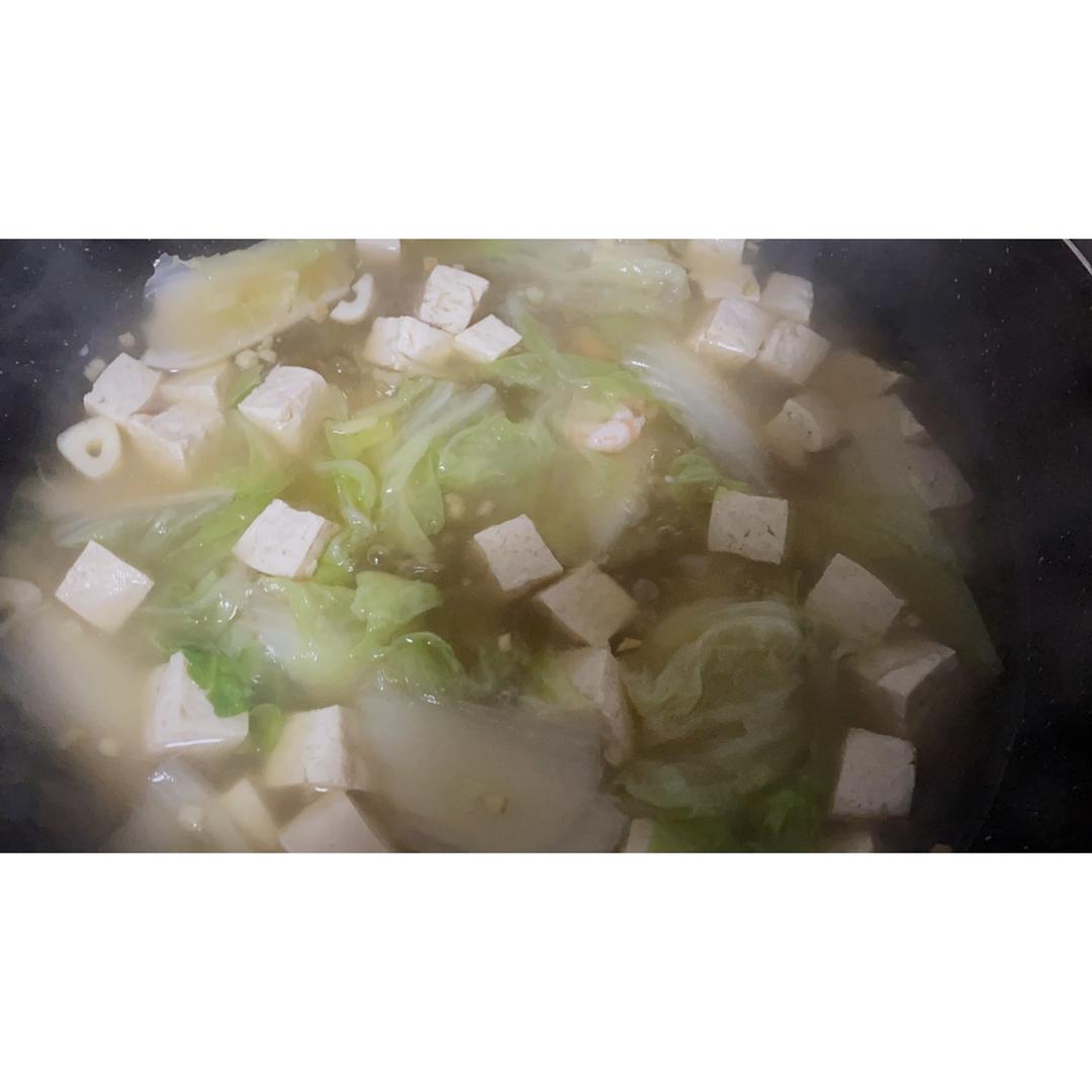 白菜豆腐汤