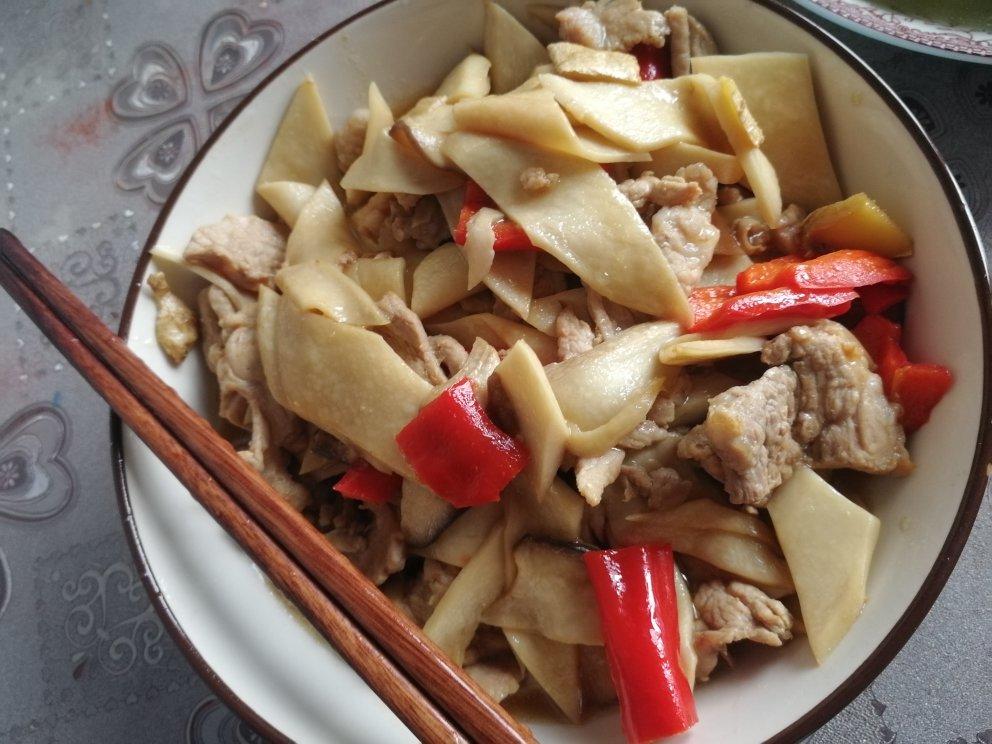 肉炒杏鲍菇