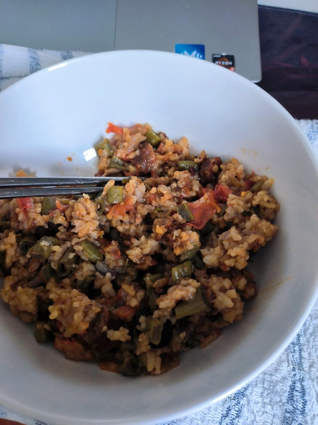 番茄焖饭