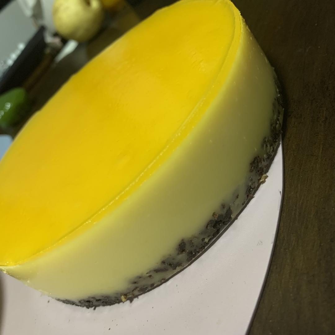 新手也可以的【芒果酸奶慕斯蛋糕】6寸活模。超赞