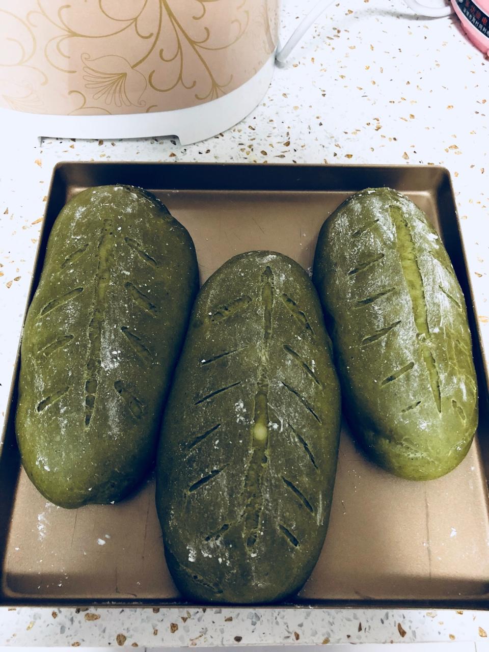 麻薯夹心抹茶软欧