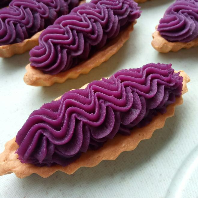 花样紫薯月饼的做法