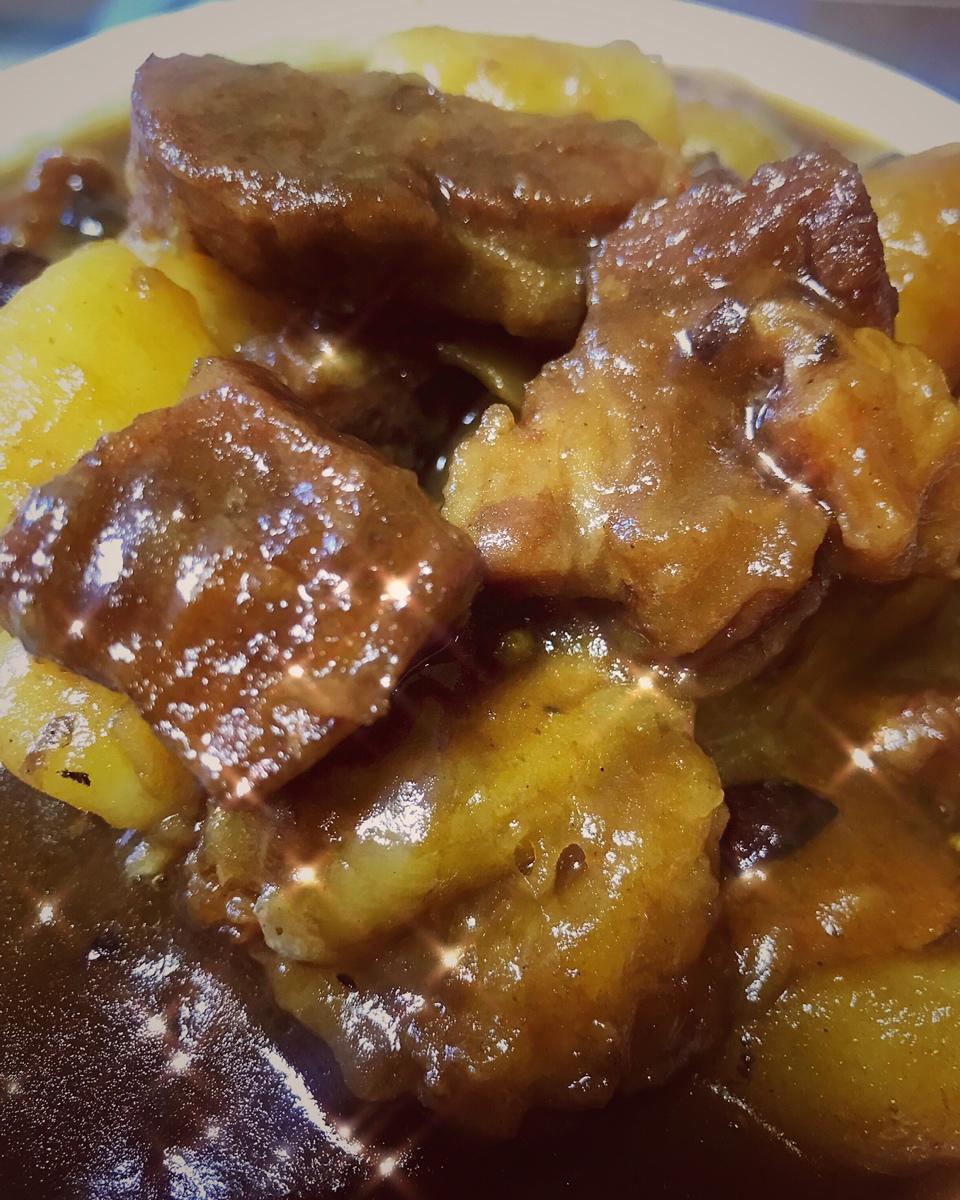 红烧土豆牛腩