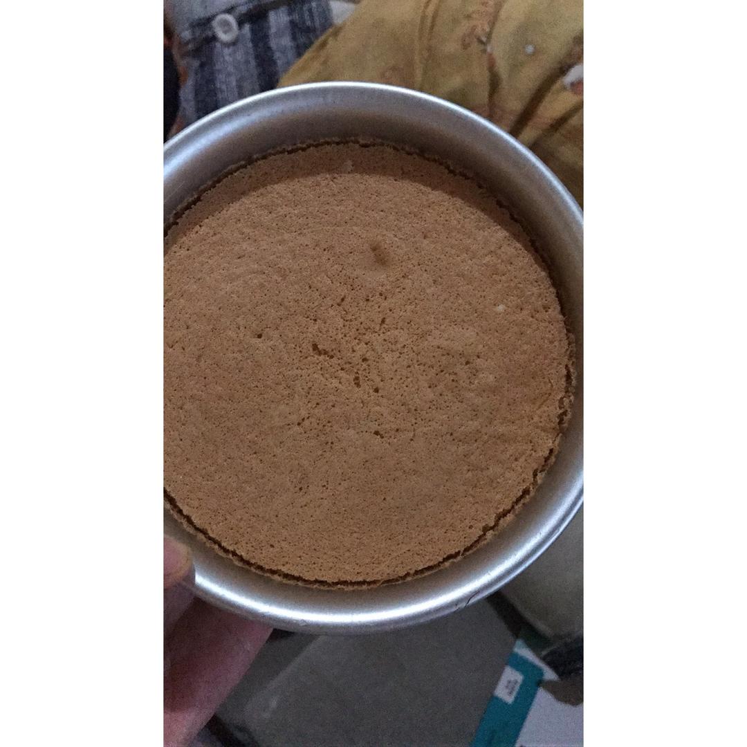 6寸戚风蛋糕（2蛋）