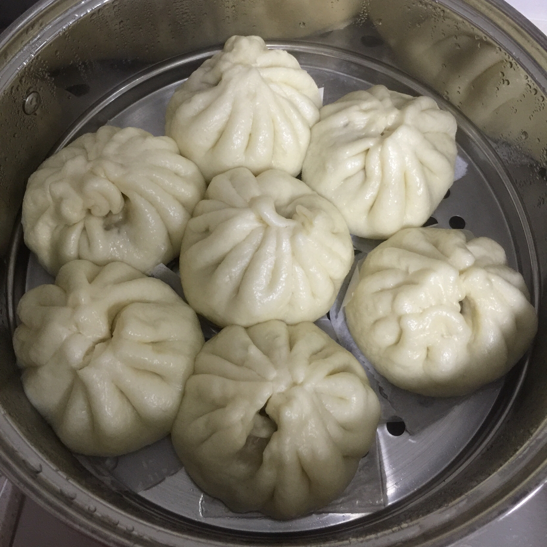 家庭手工肉馅大包子