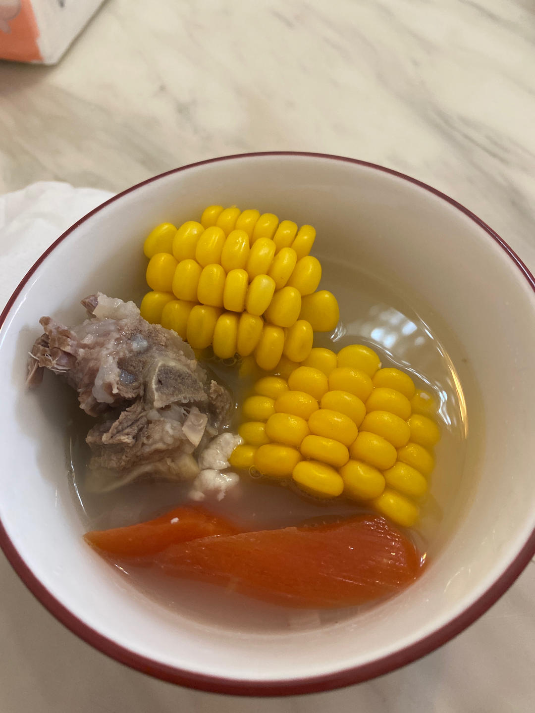 连吃三碗的玉米山药排骨汤